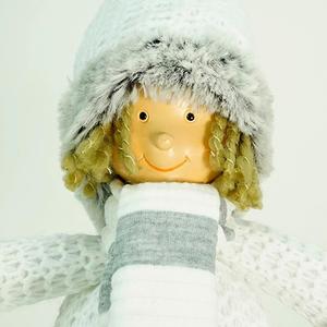 Northlight Wintry Boy Standing Christmas Figurine alternate view