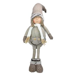 Northlight Standing Nordic Boy with Stripes Christmas Figure