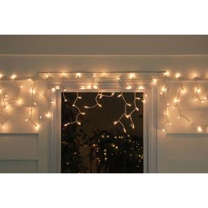 Northlight 150 Clear Mini Icicle Christmas Lights alternate view