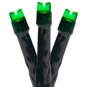 Northlight 20ct. Black Wire Green LED Christmas Lights