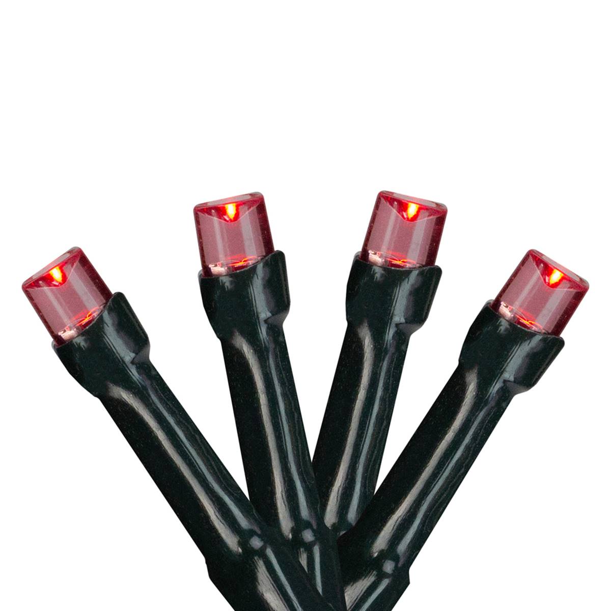 Northlight Seasonal 20ct. Black Wire Red LED Christmas Lights