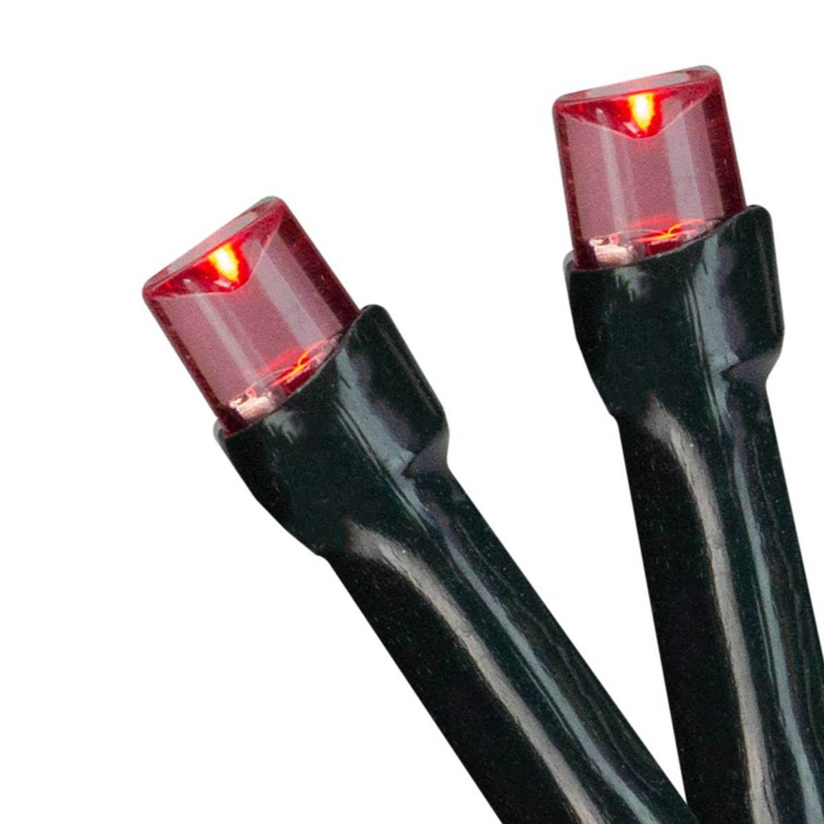 Northlight Seasonal 20ct. Black Wire Red LED Christmas Lights