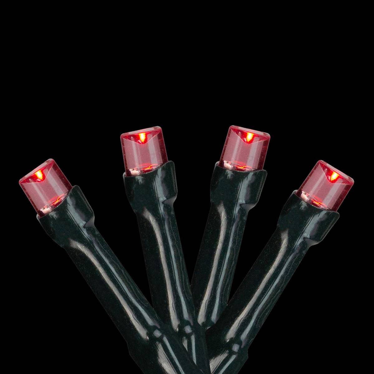 Northlight Seasonal 20ct. Black Wire Red LED Christmas Lights