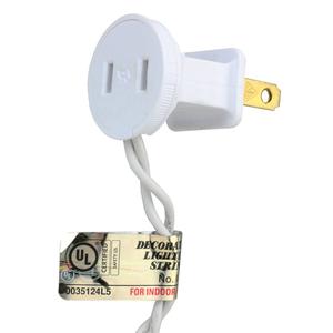 Northlight 100 Green LED Mini Christmas Lights - 33 ft White Wire alternate view