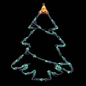 Northlight 15in. Christmas Tree Window Decor alternate view