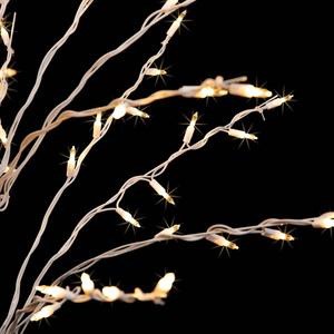 Northlight 4ft. Lighted Christmas Cascade Twig Tree alternate view