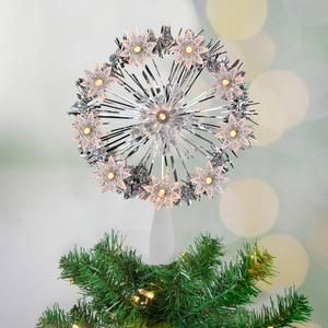 Northlight 7in. Starburst Christmas Tree Topper alternate view