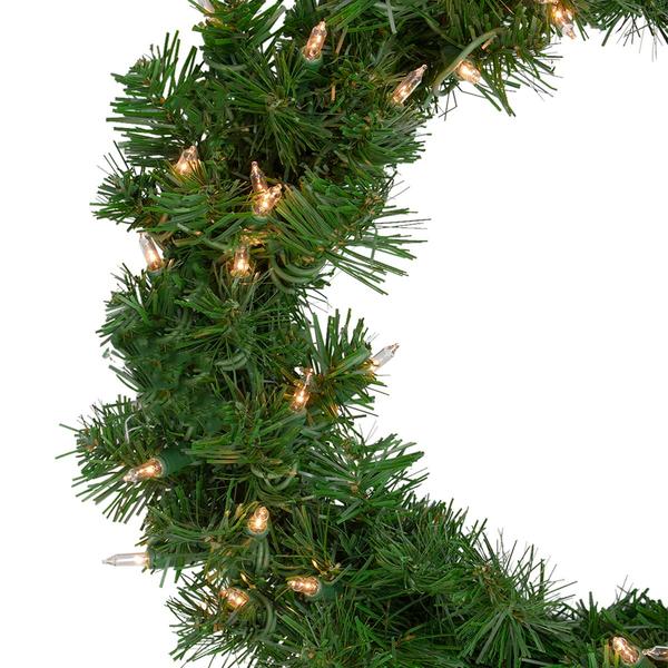 Northlight 18in. Deluxe Windsor Pine Christmas Wreath alternate view