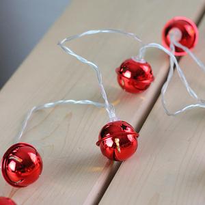 Northlight LED Red Jingle Bell Christmas Lights