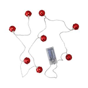 Northlight LED Red Jingle Bell Christmas Lights alternate view