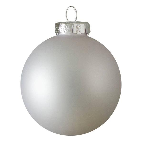 Northlight 40pc. Glass Ball Christmas Ornament Set alternate view