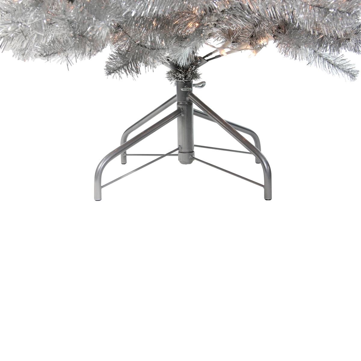 Northlight 4.5ft. Metallic Artificial Tinsel Christmas Tree