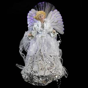 Northlight 16in. Lighted Angel Christmas Tree Topper alternate view