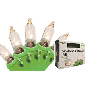 Brite Star 14ft. Clear Mini Christmas Light Set