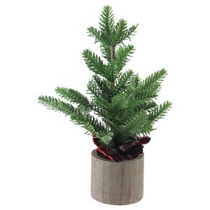 Northlight 1.3ft. Potted Pine Medium Artificial Christmas Tree