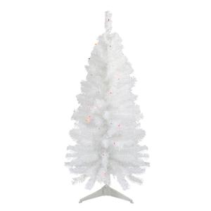 Northlight 4ft. Pre-Lit White Pine Christmas Tree