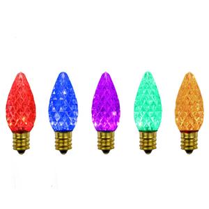 Northlight 25pk. C7 LED Multi-Color Christmas Replacement Bulbs