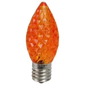Northlight 25pk. LED Orange C9 Christmas Replacement Bulbs