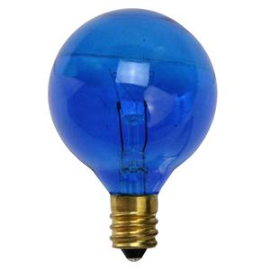 Northlight 25pk. Blue G40 Christmas Replacement Bulbs