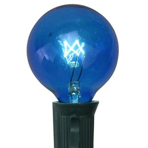 Northlight 25pk. Blue G40 Christmas Replacement Bulbs alternate view