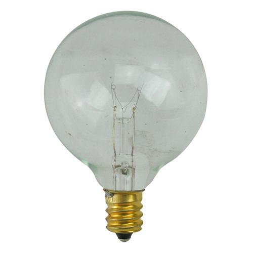 Northlight 25pk Incandescent G50 Clear Christmas Replacement Bulb