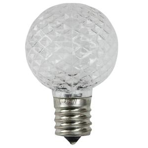 Northlight 25pk. LED G40 Clear Christmas Replacement Bulbs