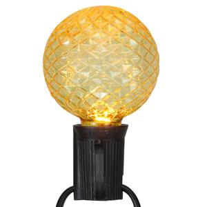 Northlight 25pk. Faceted LED G50 Christmas Replacement Bulbs