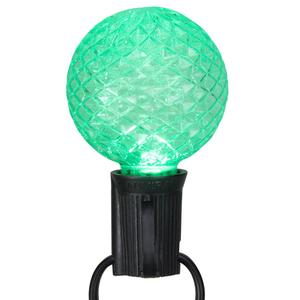 Northlight 25pk. Faceted LED G50 Christmas Replacement Bulbs alternate view