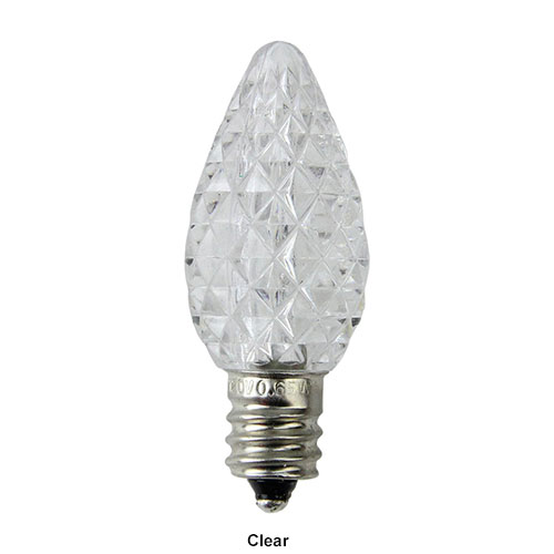 Northlight Seasonal Faceted LED Christmas 25pk. Replacement Bulbs