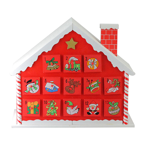 Northlight Seasonal 10.25in. Candy Cane Advent House
