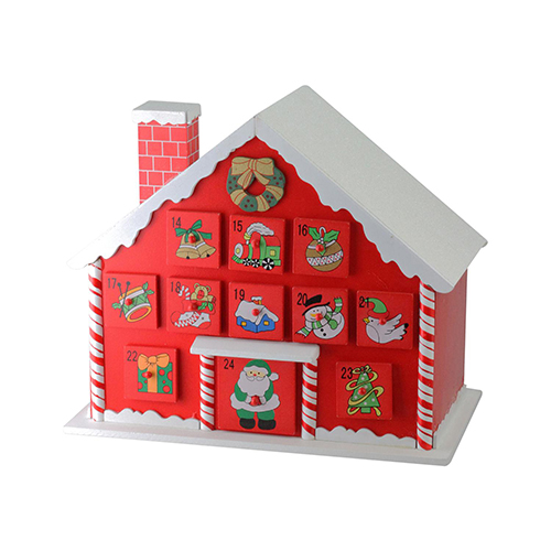 Northlight Seasonal 10.25in. Candy Cane Advent House