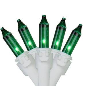 Brite Star 50ft. Green Mini Christmas Light Set