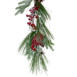 Northlight Berries Frosted Artificial Christmas Garland alternate view
