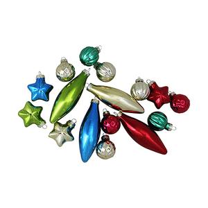 Northlight 4pk. Shiny Shatterproof Christmas Ornaments