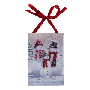 Northlight LED Snowman Family Christmas Wall Art