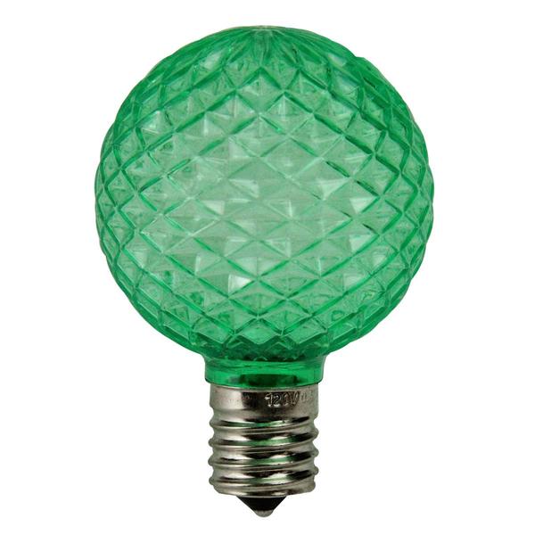 Northlight 25ct. G50 LED Green Christmas Replacement Bulbs