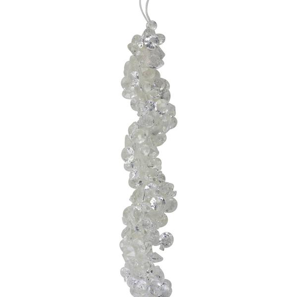 Northlight Dangling Acrylic Icicle Christmas Ornament alternate view