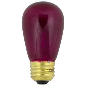 Northlight 25pk. S14 Purple Christmas Replacement Bulbs alternate view