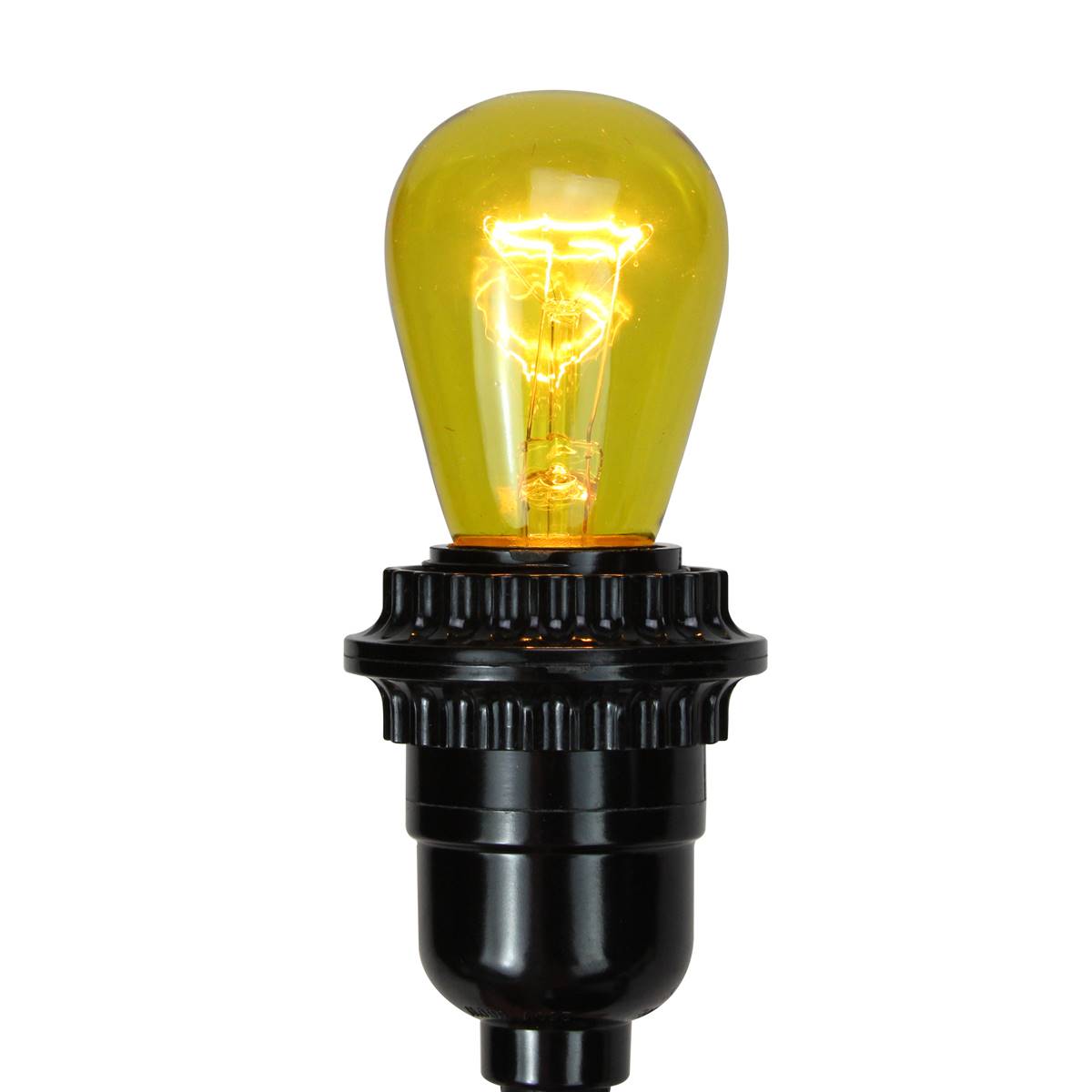 Northlight Seasonal 25pk. S14 Yellow Christmas Replacement Bulbs