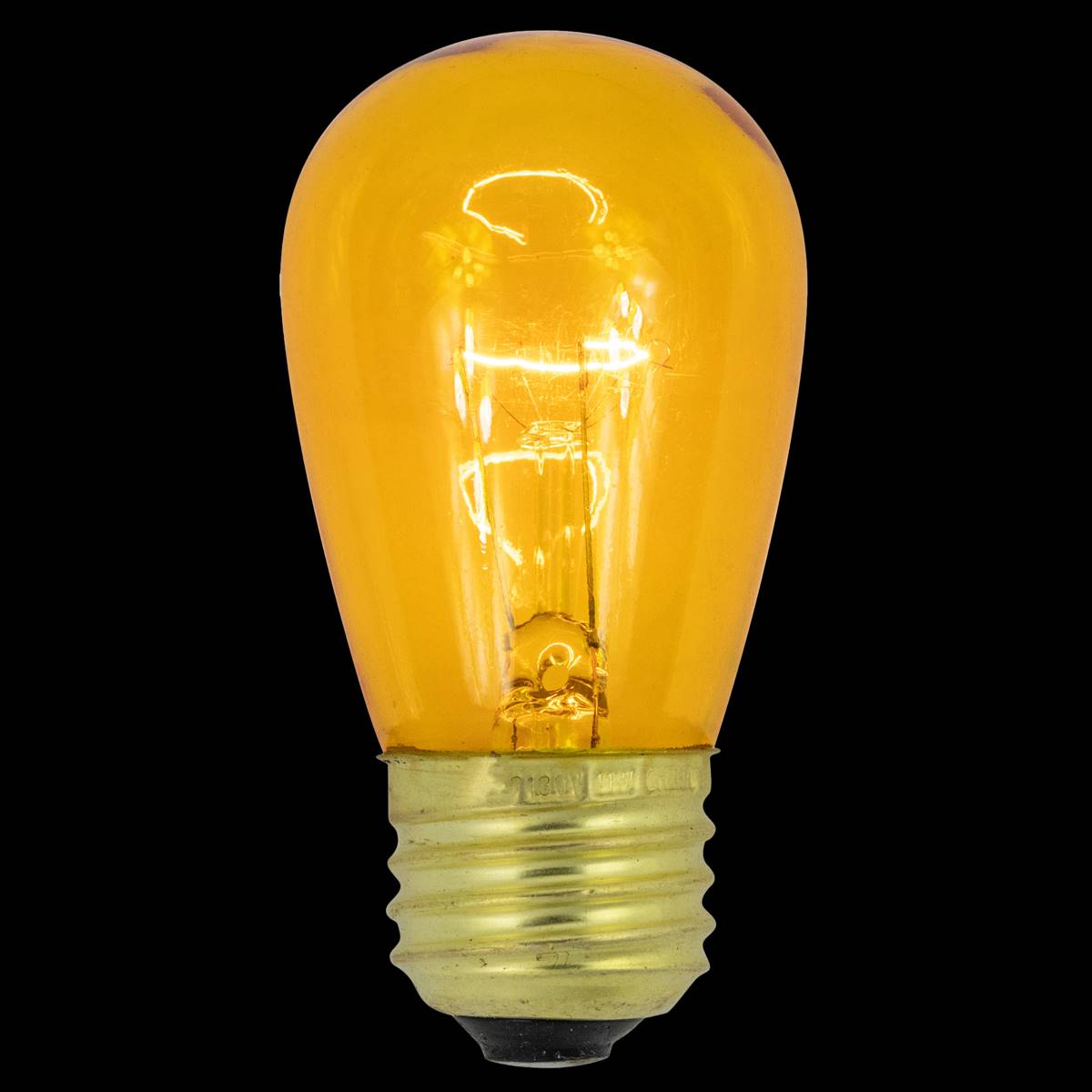 Northlight Seasonal 25pk. S14 Yellow Christmas Replacement Bulbs