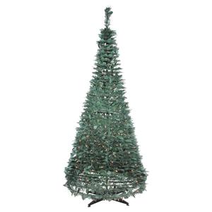 Northlight 6ft. Pre-Lit Holly Pop-Up Artificial Christmas Tree