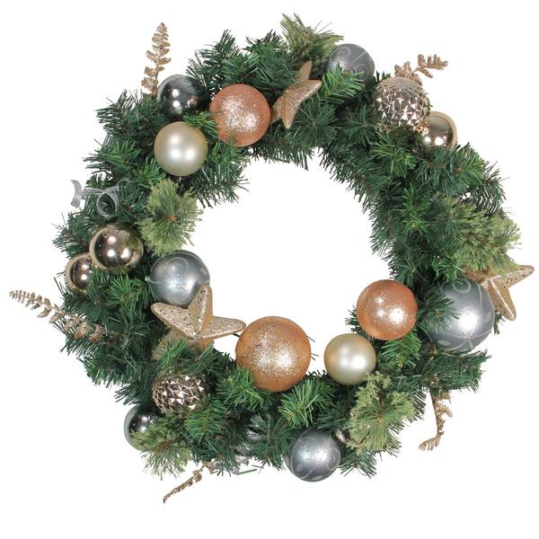 Northlight Stars & Ornaments Artificial Christmas Wreath