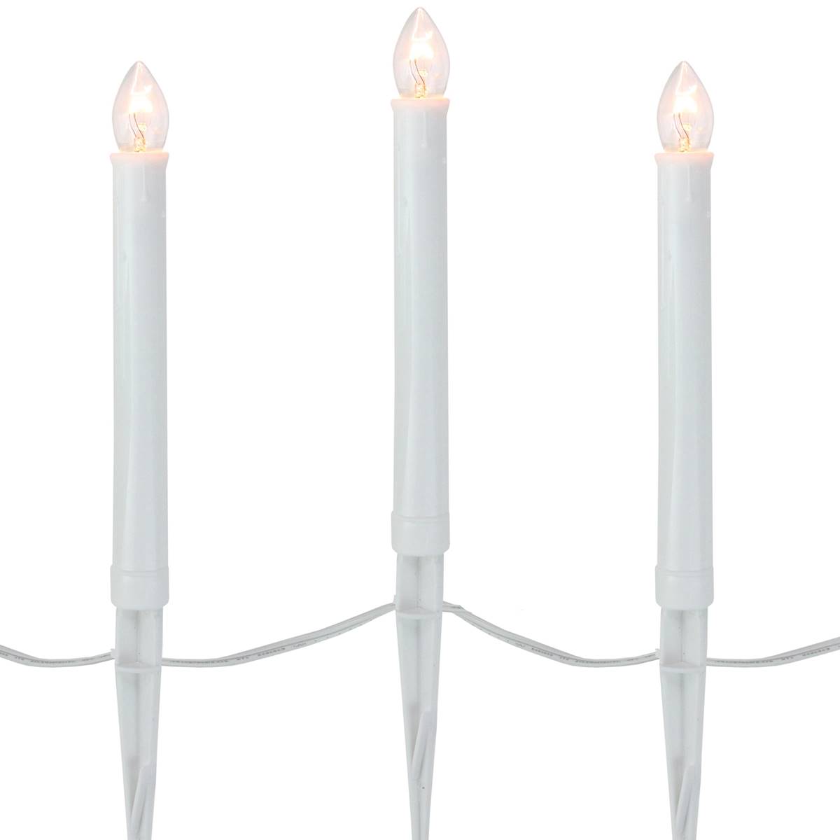 Northlight Seasonal Set Of 10 Candle Christmas Pathway Markers