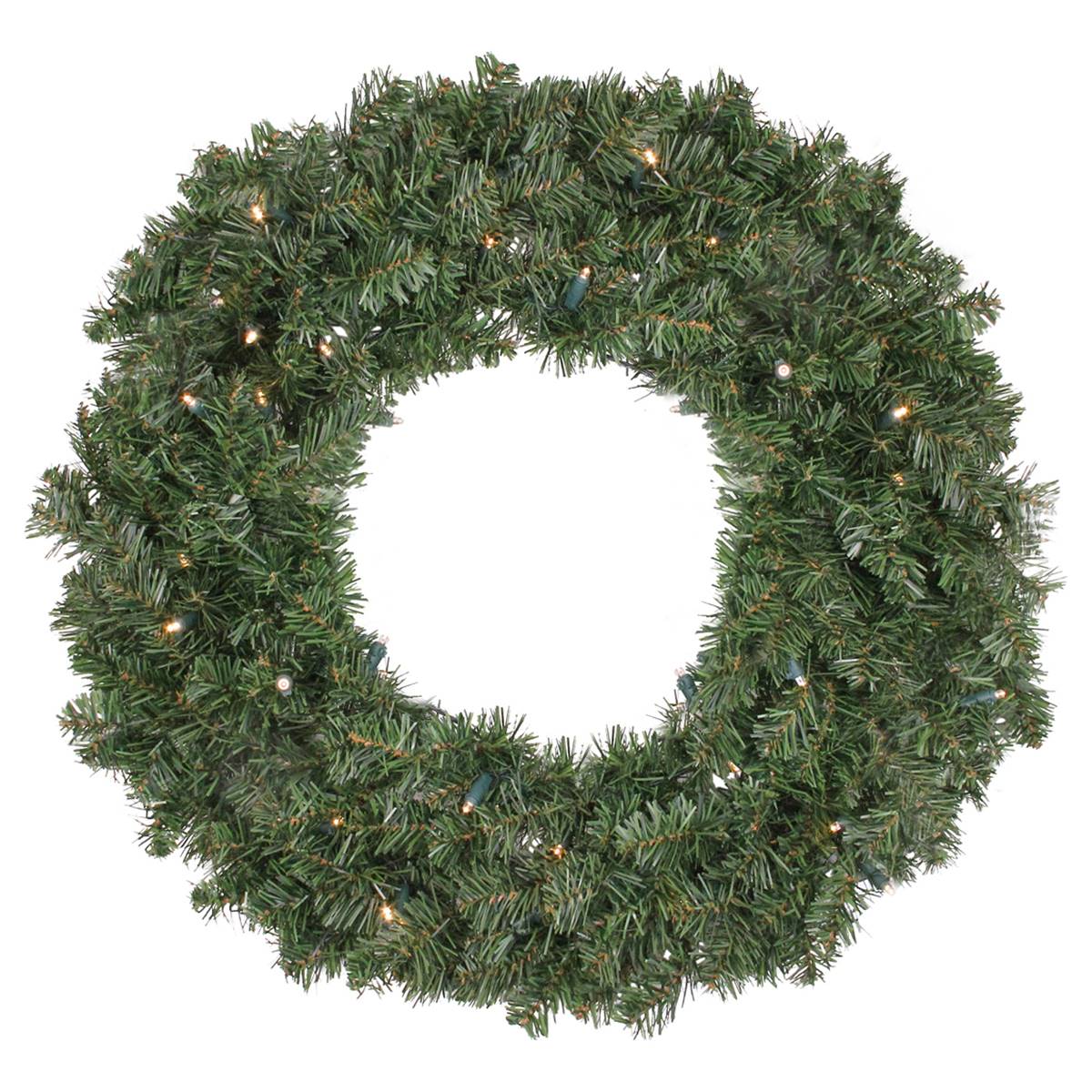 Northlight Seasonal 30in. LED Candadian Pine Christmas Wreath