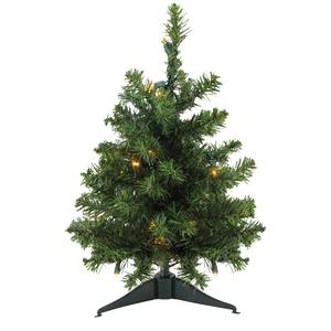 Northlight 18in. LED Canadian Pine Artificial Christmas Tree