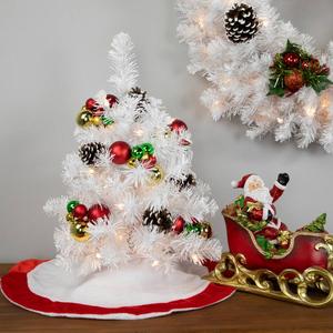 Northlight 18in. Snow White Artificial Christmas Tree alternate view