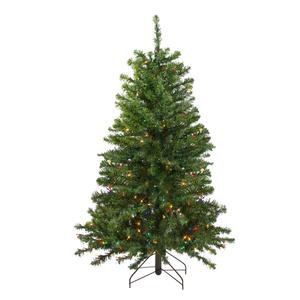 Northlight 4ft. Pre-Lit Artificial Pine Christmas Tree
