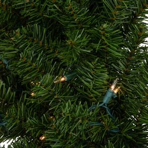 Northlight 36in Pre-Lit Canadian Pine Artificial Christmas Wreath alternate view