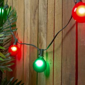 Northlight 15ct. Red/Green G50 Globe Christmas Lights alternate view