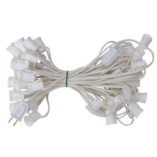 Northlight 50ft. C9 Christmas Light Socket Set